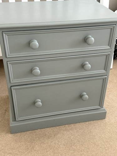 Painted solid pine chest - pine, of