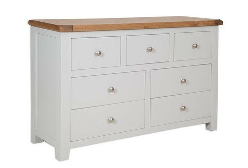 Chest drawers oak drawer - drawers, 7
