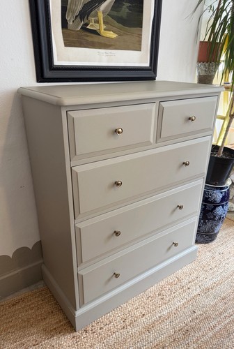 Refinished large chest - refinished,