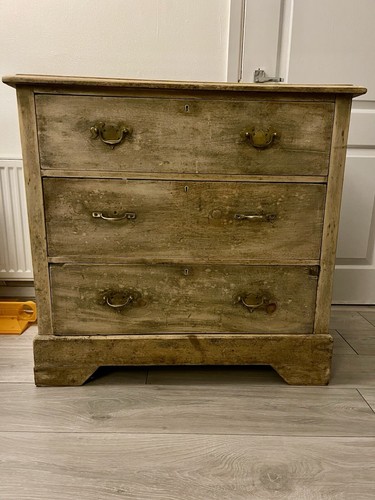 Vintage pine chest - chest, of