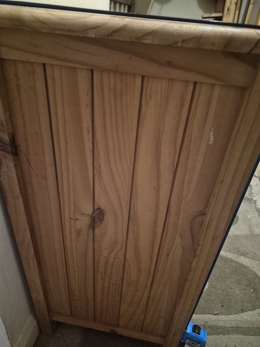 Pine wooden chest four drawers - wooden,