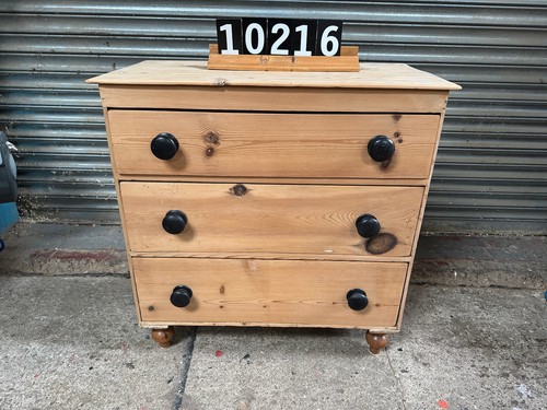 Drawer antique pine chest of - 3,