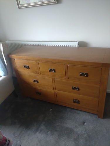 Pine wooden chest - pine, of