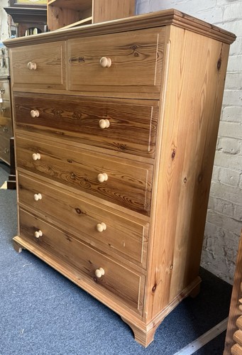 Large solid waxed - waxed, chest