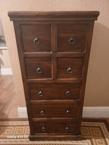 Solid mahogany chest - mahogany,