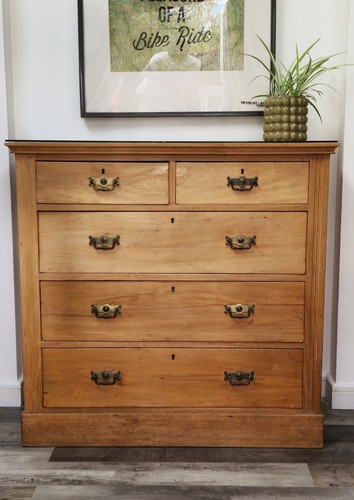 Solid ash chest - solid, drawers