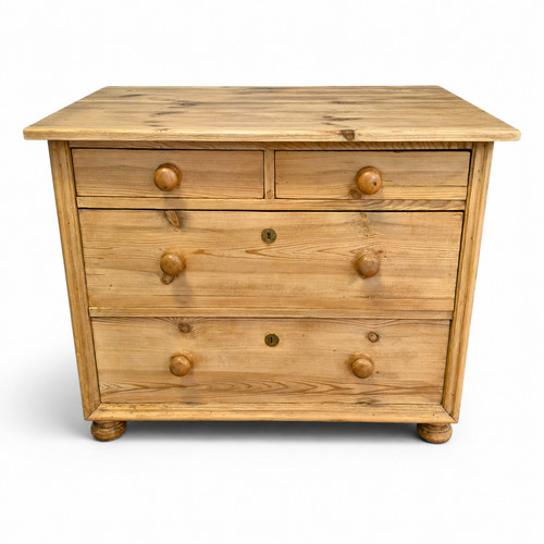 Vintage pine chest drawers - vintage,