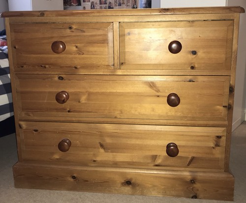 Drawer solid wood chest - wood,