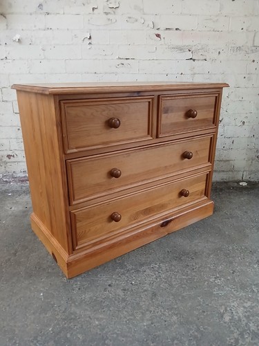 Over pine chest of drawers - over,