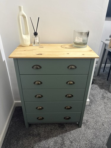 Solid pine chest drawers in - chest,