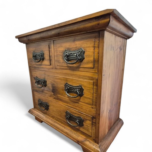 Antique style solid pine chest - solid,