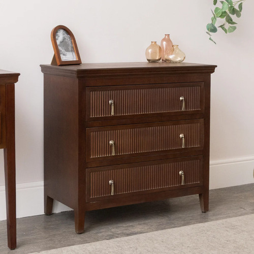 Drawer dark brown wooden - 3,