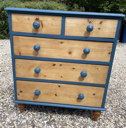 Handmade vintage pine chest - vintage,,