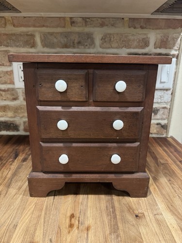 Antique miniature chest - antique,