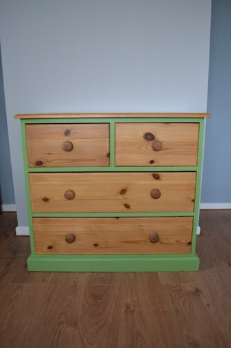 Pine chest drawers - chest, of