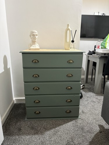 Solid pine chest - solid, in